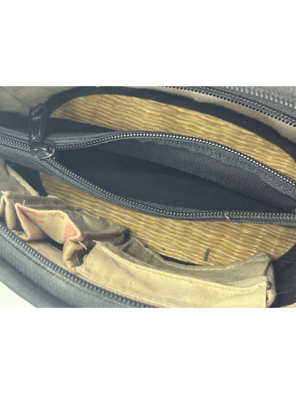 Baskets of Cambodia Kiri Wave Shoulder Bag Purse Medium Green Woven 2032 - Picture 13 of 15